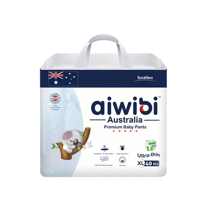 AIWIBI Premium sauskelnės-kelnaitės XL dydis 12-17kg (40 vnt.)