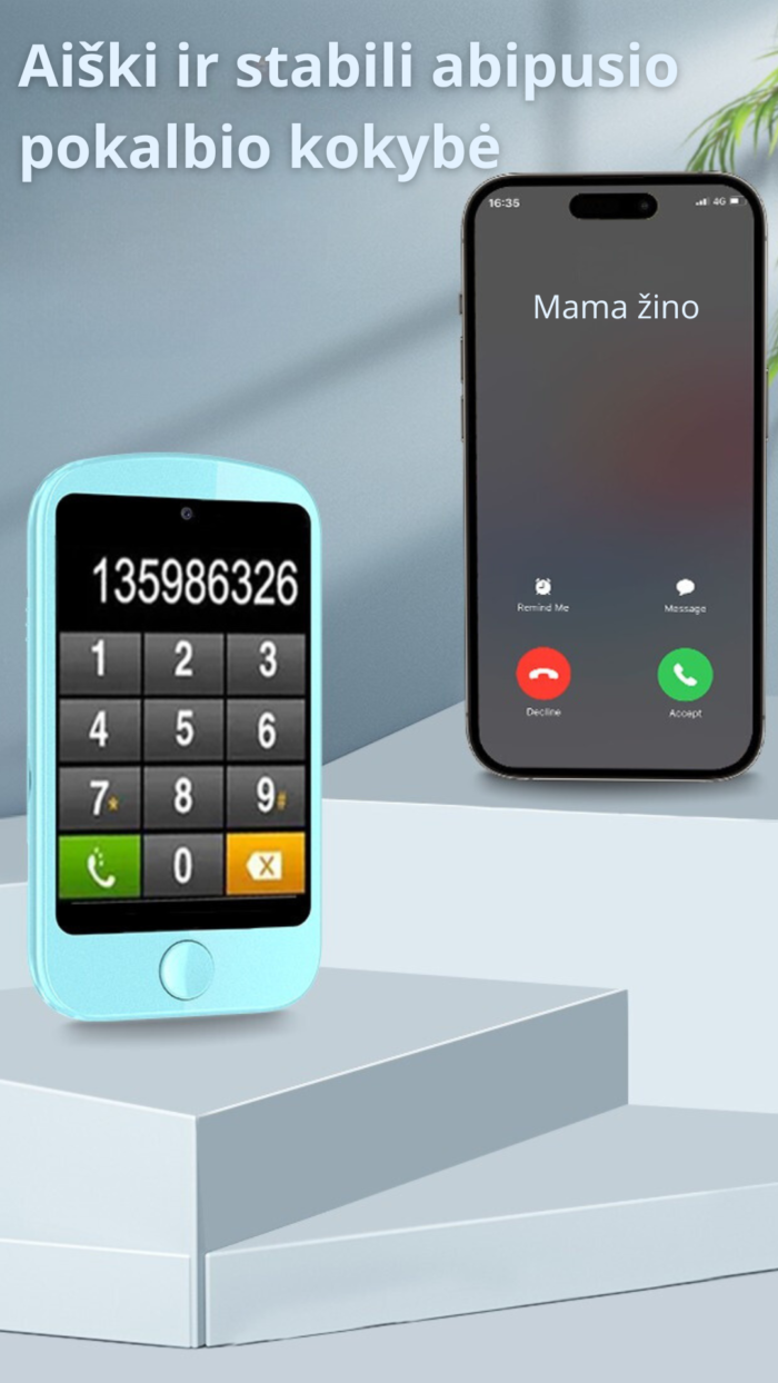 Vaikiškas išmanusis telefonas