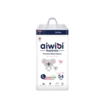 AIWIBI Light Feather sauskelnės L dydis 9- 14 kg (54 vnt.)