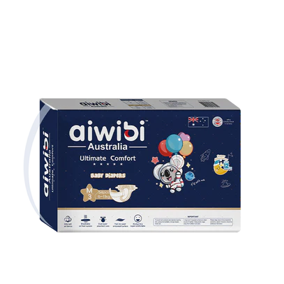 AIWIBI Ultimate Comfort sauskelnės M dydis 6-11 kg (54 vnt.)