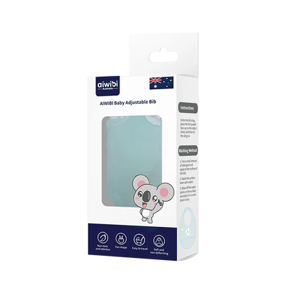 Aiwibi silikoninis seilinukas „Fold N Go“ su kelioniniu dėklu (Žydras)