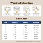 AIWIBI Ultimate Comfort sauskelnės- kelnaitės XL dydis 12- 17 kg (40 vnt.)