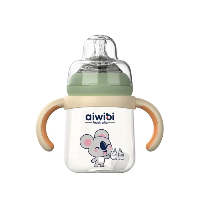 Aiwibi PPSU kūdikio buteliukas (240 ml) žalias