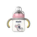 Aiwibi PPSU kūdikio buteliukas (240 ml) rožinis