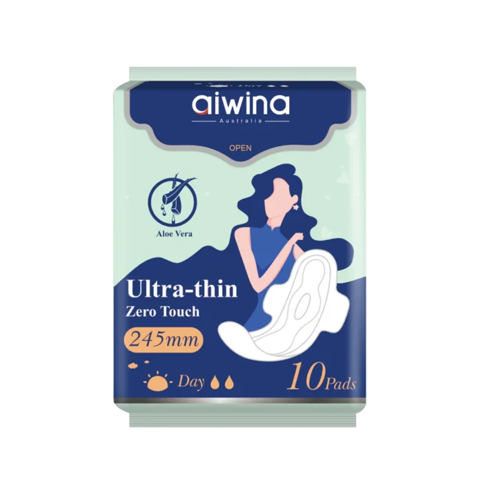 Aiwina Comfy Ultra Thin higieniniai įklotai moterims 245 mm (10 vnt.)