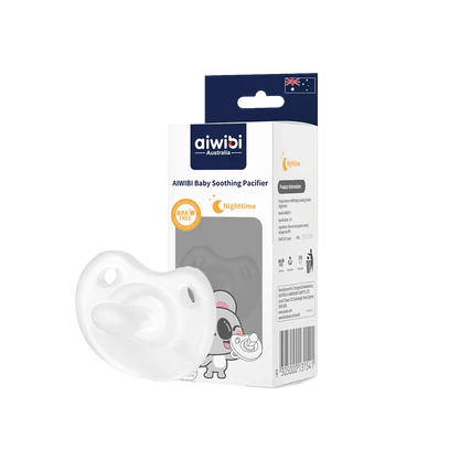 Aiwibi silikoninis raminamasis čiulptukas su dėklu 0+
