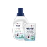 Aiwibi fermentuota skalbimo priemonė kūdikių drabužiams (1000 ml +250 ml)