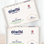 Aiwibi sausos servetėlės kūdikiams (60 vnt.)