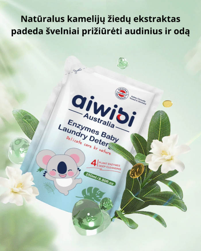 Įtraukti antraštę (1) Aiwibi fermentuota skalbimo priemonė kūdikių drabužiams (1000 ml)