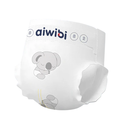 AIWIBI Light Feather sauskelnės S dydis 4- 8 kg (72 vnt.)