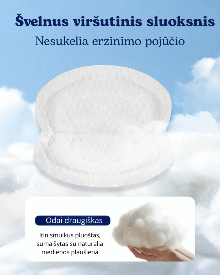 Aiwibi vienkartiniai įklotai maitinančioms mamoms (30 vnt.)