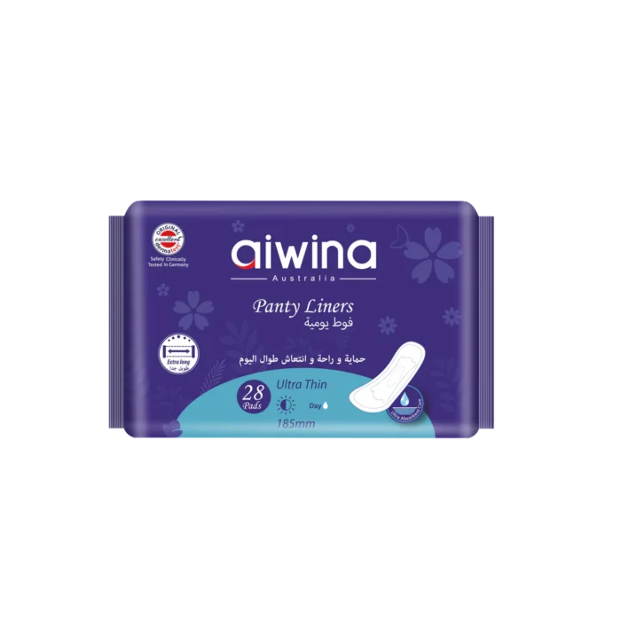 Aiwina ypač ploni higieniniai įklotai moterims „Aiwina Fresh Ultra Thin“ 185 mm (28 vnt.)